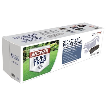 Jt Eaton Spring Loaded Catch & Release Humane Skunk Trap JT385200